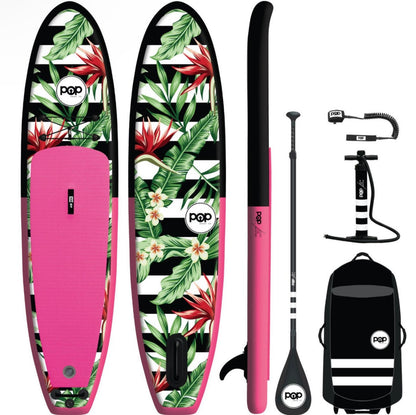 10'6" Royal Hawaiian Pink/Black