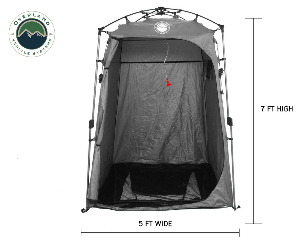 Wild Land Portable Privacy Room with Shower, Retractable Floor and Amenity Pouches and More – Quick Set Up