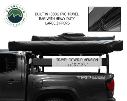 Nomadic Awning 270 Driver Side Dark Gray Cover With Black Cover Universal