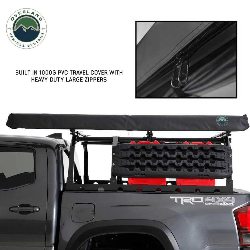 Nomadic Awning 2.0 - 6.5' With Black Cover Universal