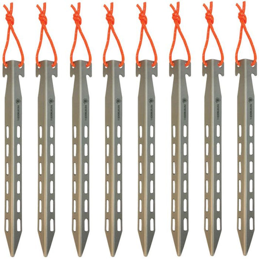 Pathfinder Titanium Tent Stake Set 8pc